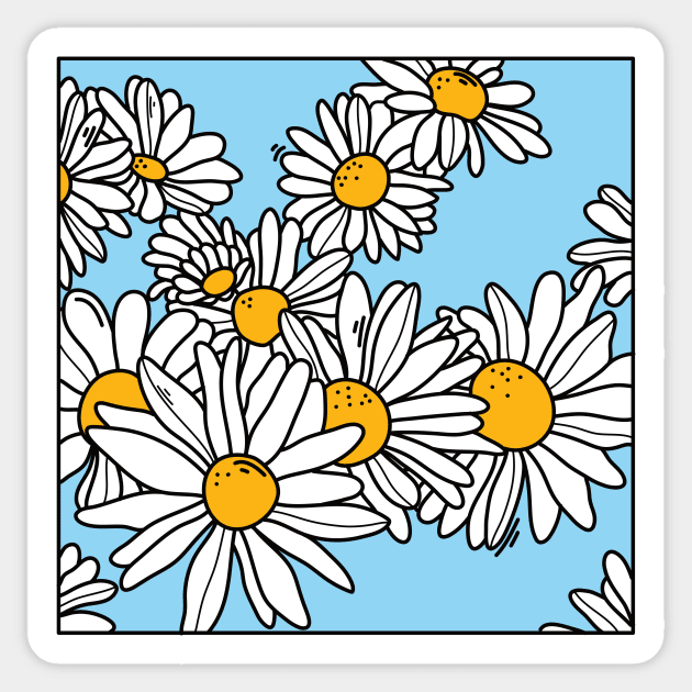 Flowery goodness Sticker by magyarmelcsi